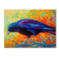 Trademark Fine Art Marion Rose 'Crow 17' Canvas Art, 14x19 ALI15361-C1419GG